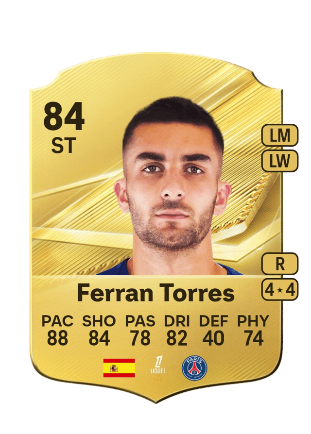 Ferran Torres, Paris, No. 9